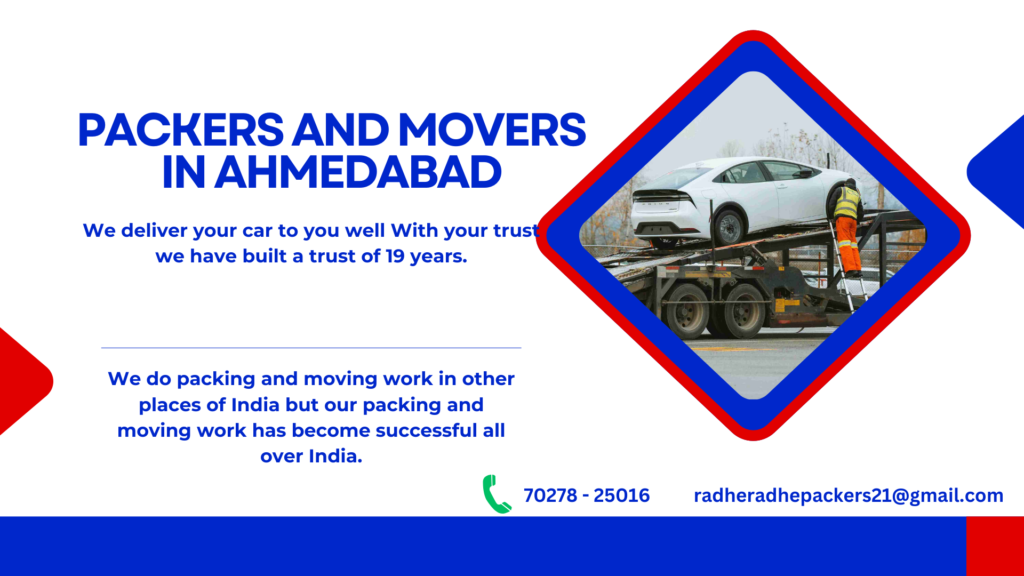 Packers and Movers in Ahmedabad