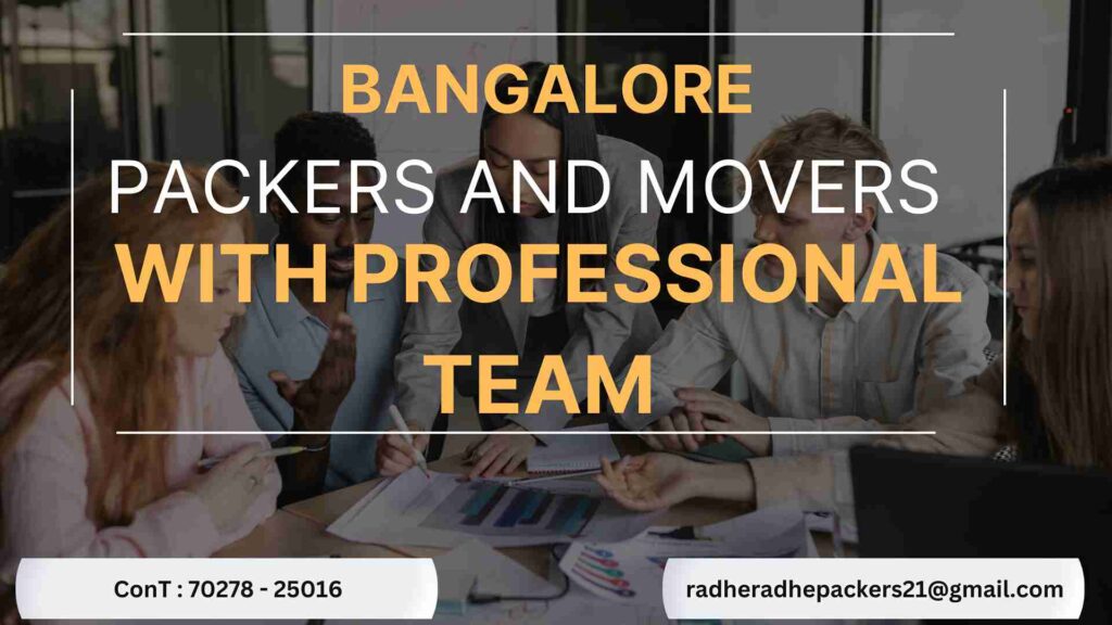 Packers and Movers in Bangalore